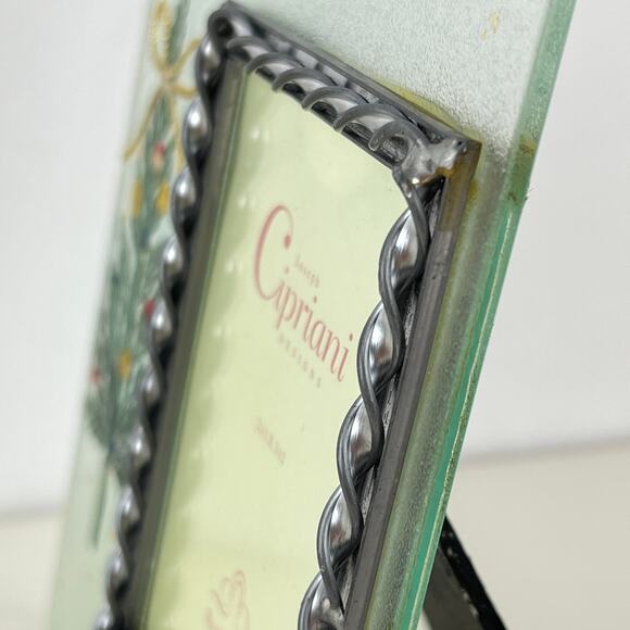 Cipriani Designs Pressed Flower in Glass Christmas Frame - Picture 4 of 7